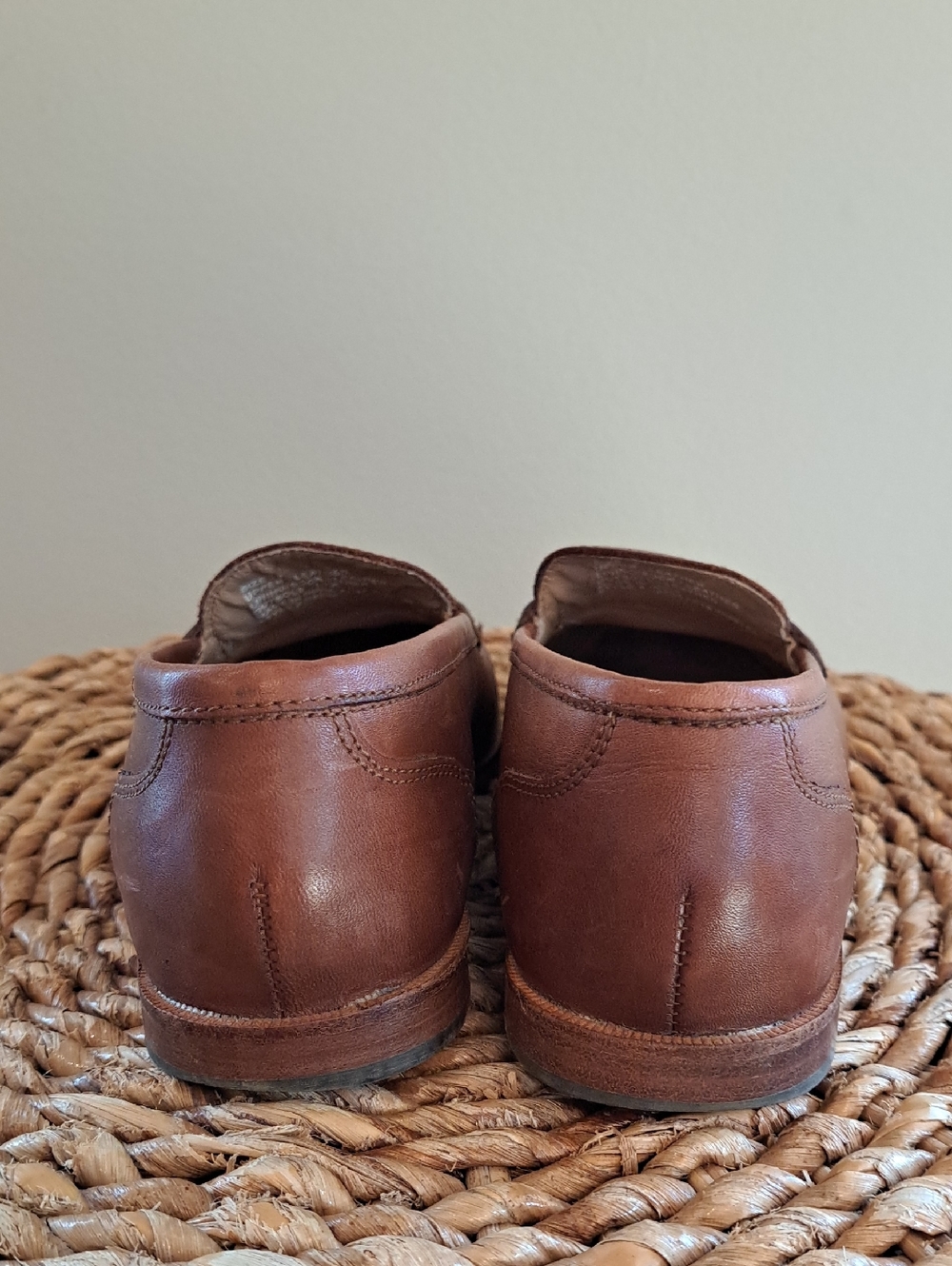 J.Crew Womens Academy Preppy/Academia Saddle Brown Leather Loafers 7 - Picture 5 of 9